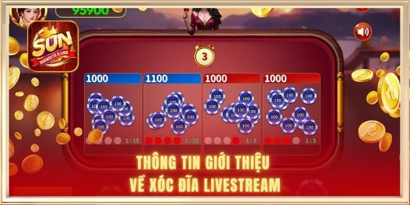 Thông tin giới thiệu về xóc đĩa livestream