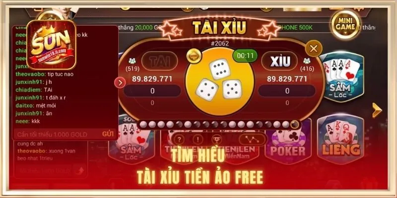 Tìm hiểu về tài xỉu tiền ảo free